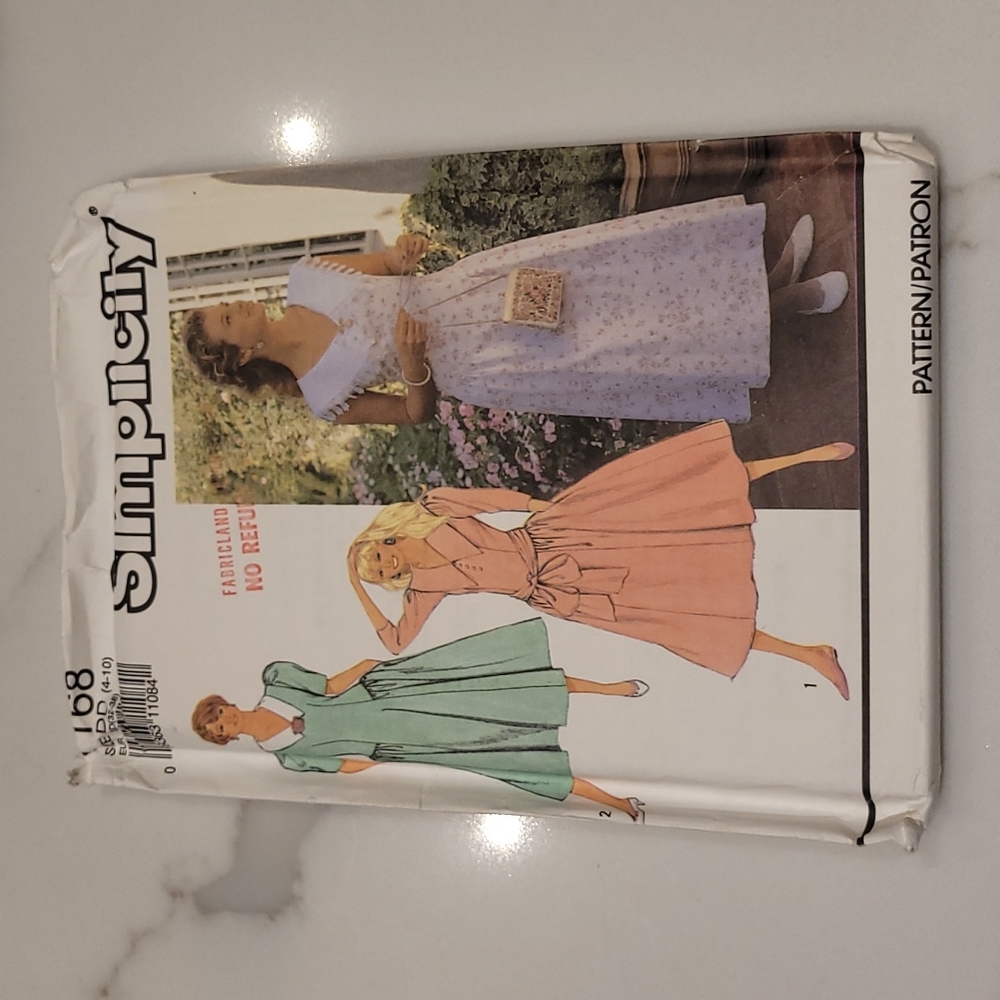 3/$20 uncut sewing patterns